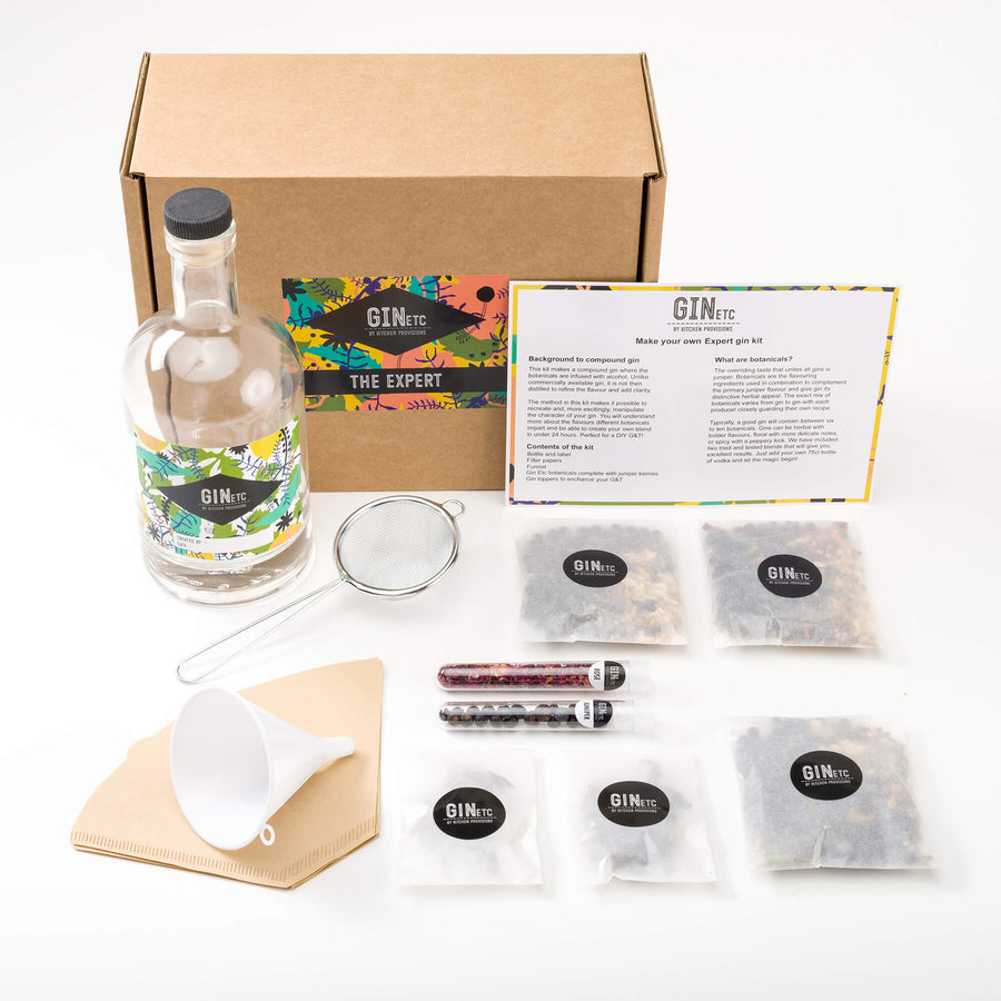 The Expert  Make your own gin kit – Gin Etc by Kitchen Provisions